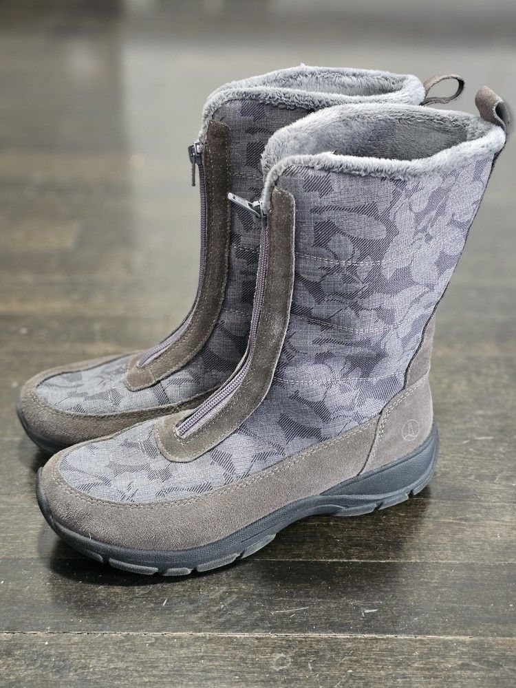 Lands' End Women's All Weather Insulated Winter Snow Boots (Size 9B)