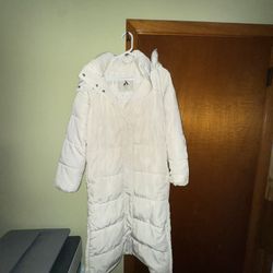 white womens jacket