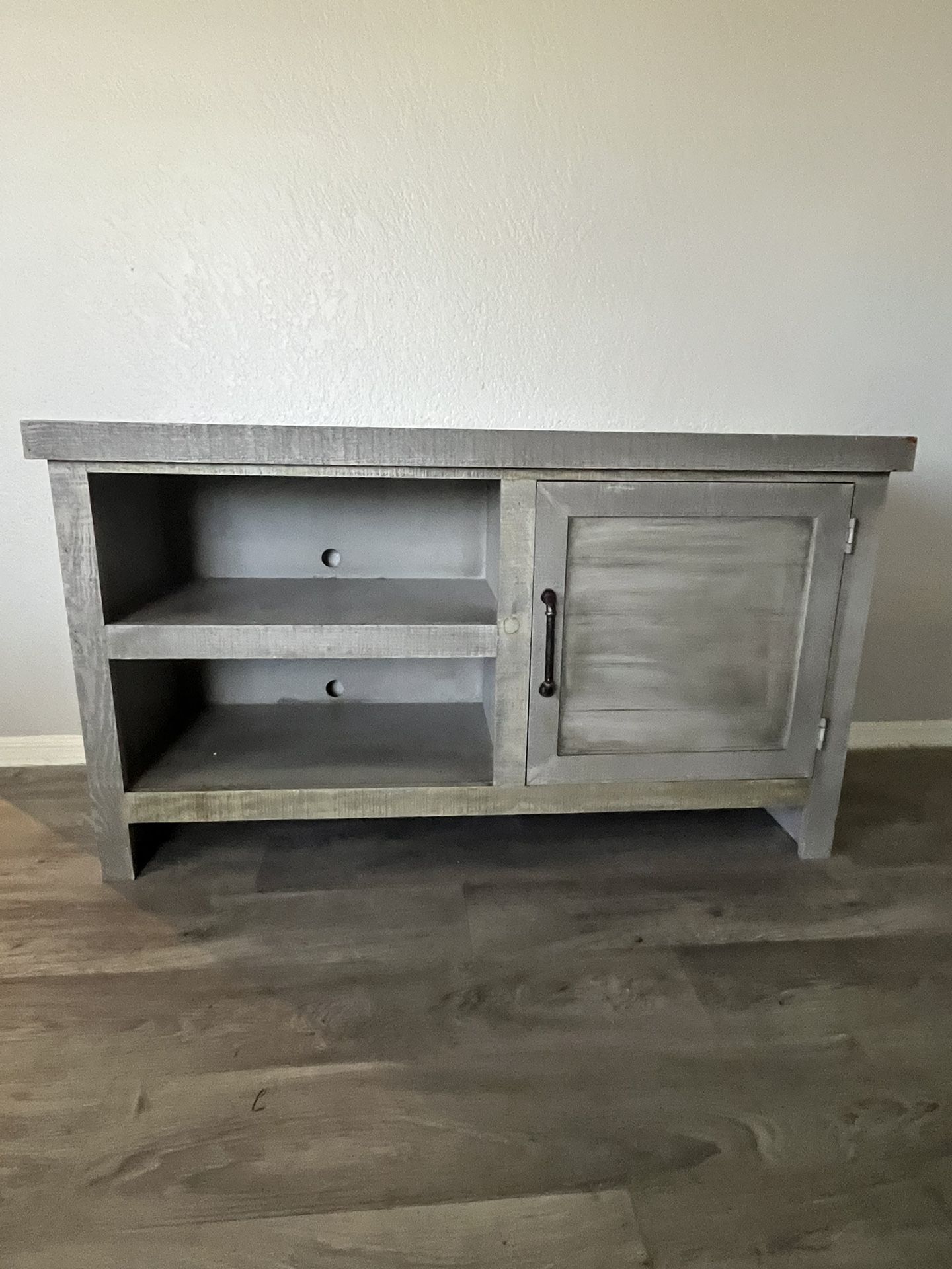 Gray Farmhouse TV Stand