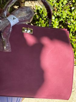 Burgundy crossbody Handbag