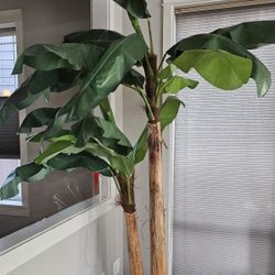 8ft Tall Artificial Banana Palm Tree For Sale