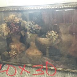 40 X 30 Grape Wall Home Decor $20