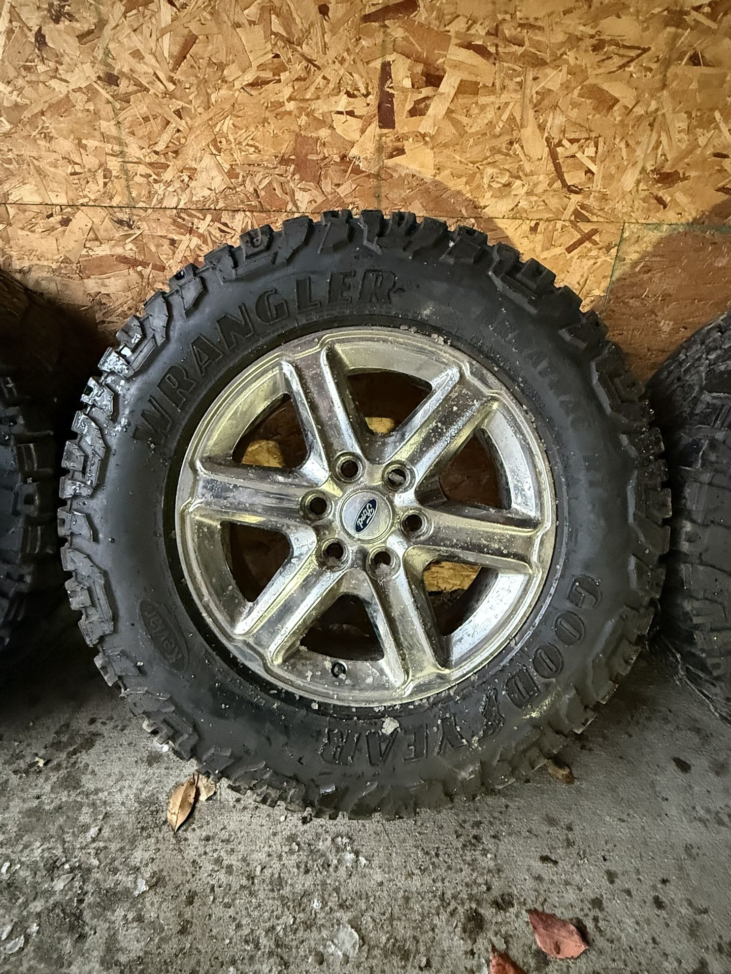 18” OEM chrome F-150 Wheels/Tires