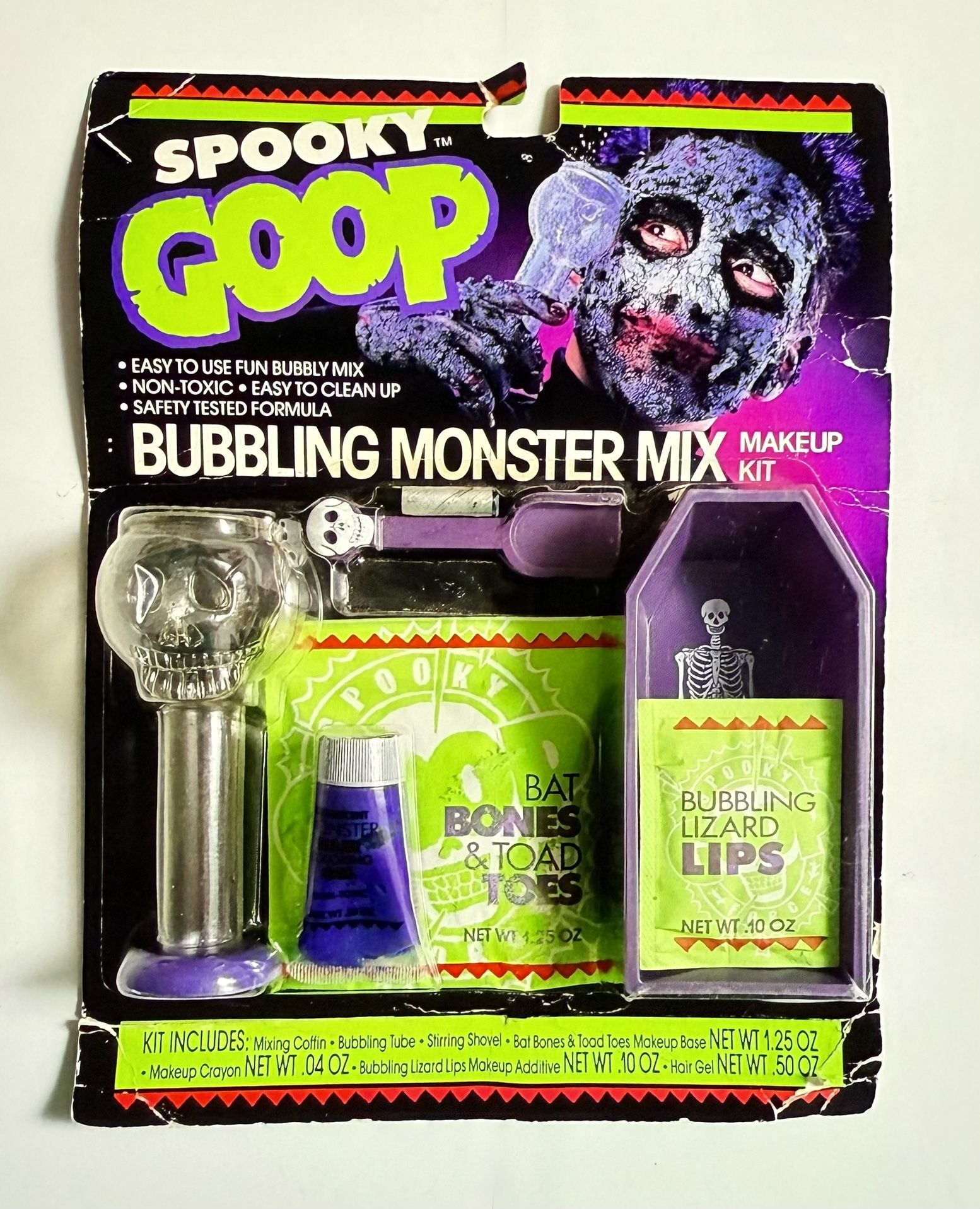 Vintage 1988 Spooky Goop Bubbling Monster Mix Makeup