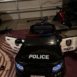 Kids Power Wheel Police Car