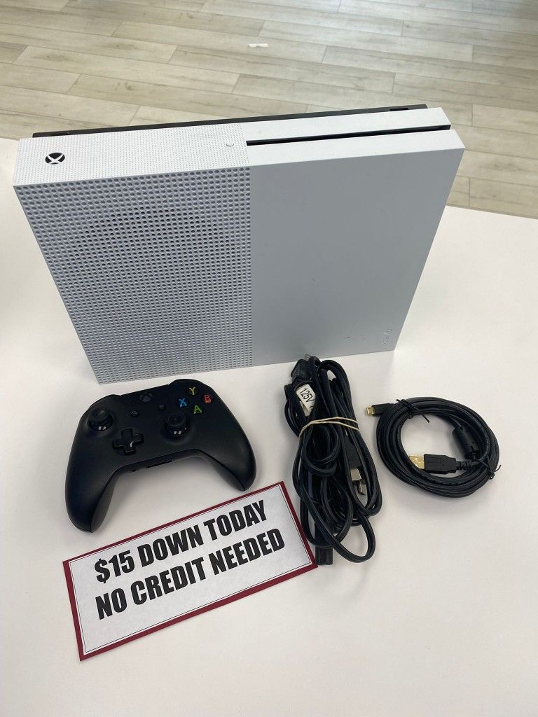 Microsoft Xbox One S 1TB-$25 To Take It Home Today 
