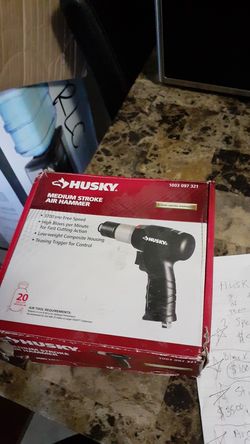 Husky medium stroke air hammer