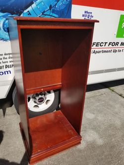 As per photo. 56 high. 21 deep. 24 wide.