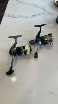 Shimano and Diawa spinning reels