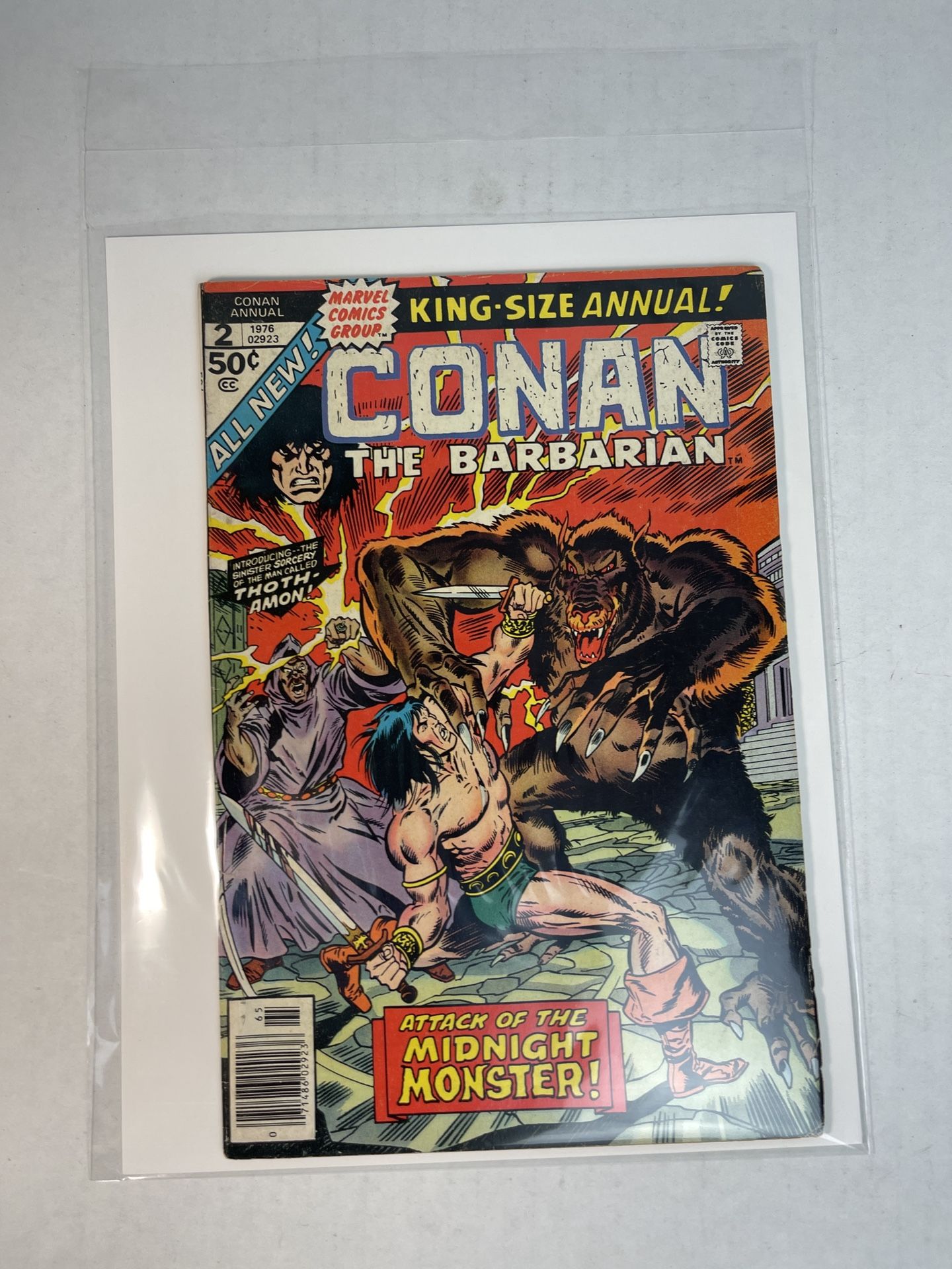 1976 Conan the barbarian Vol 1 No 2 Marvel Comics