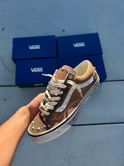Pearlized Brown Vans