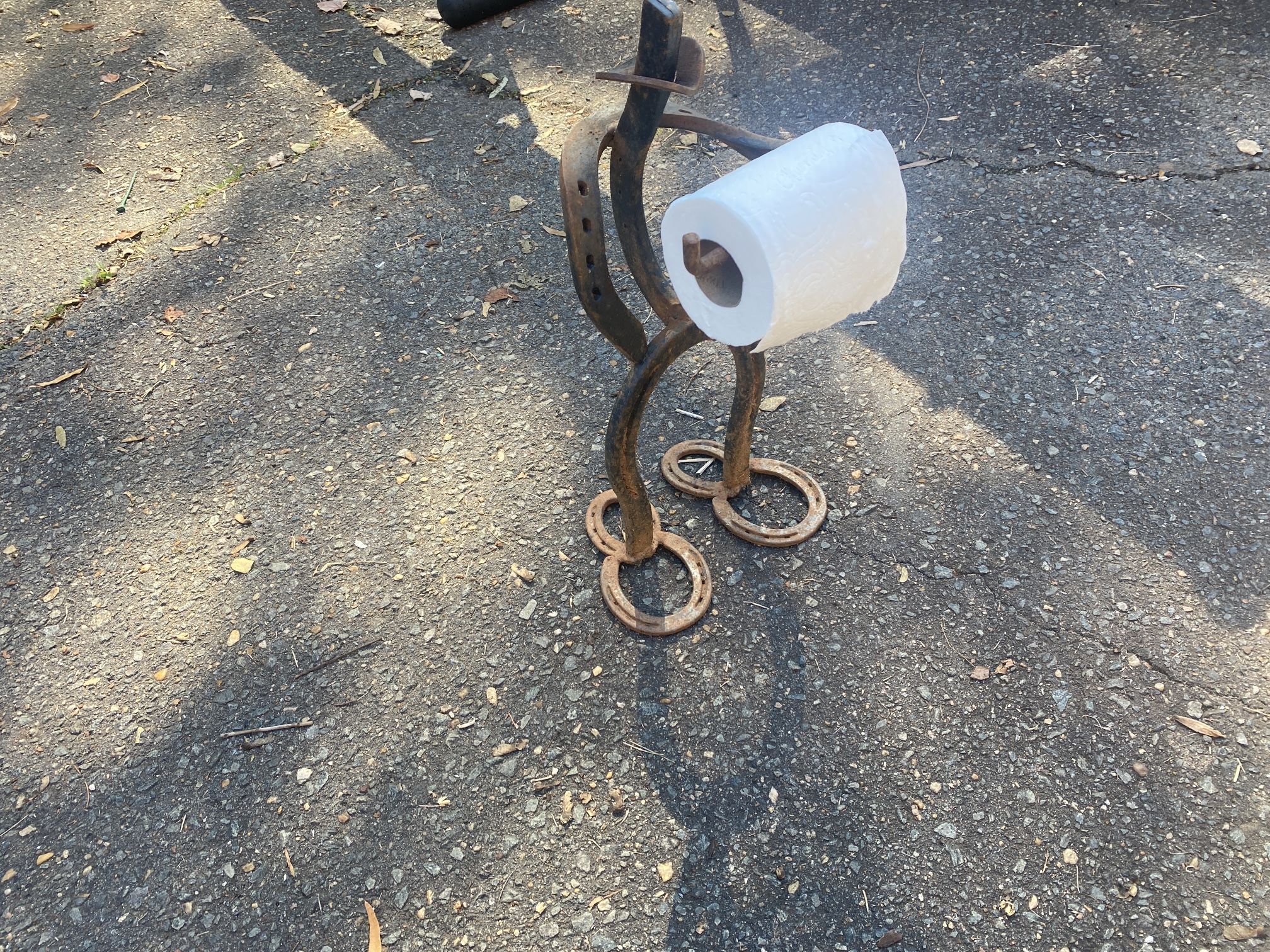 Horseshoe Cowboy TP Holder