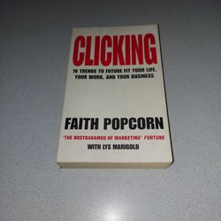 1996 CLICKING BY FAITH POPCORN PAPERBACK 