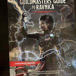 Dungeons And Drangons DnD 5e Book Guildmaster’s Guide To Ravenica 