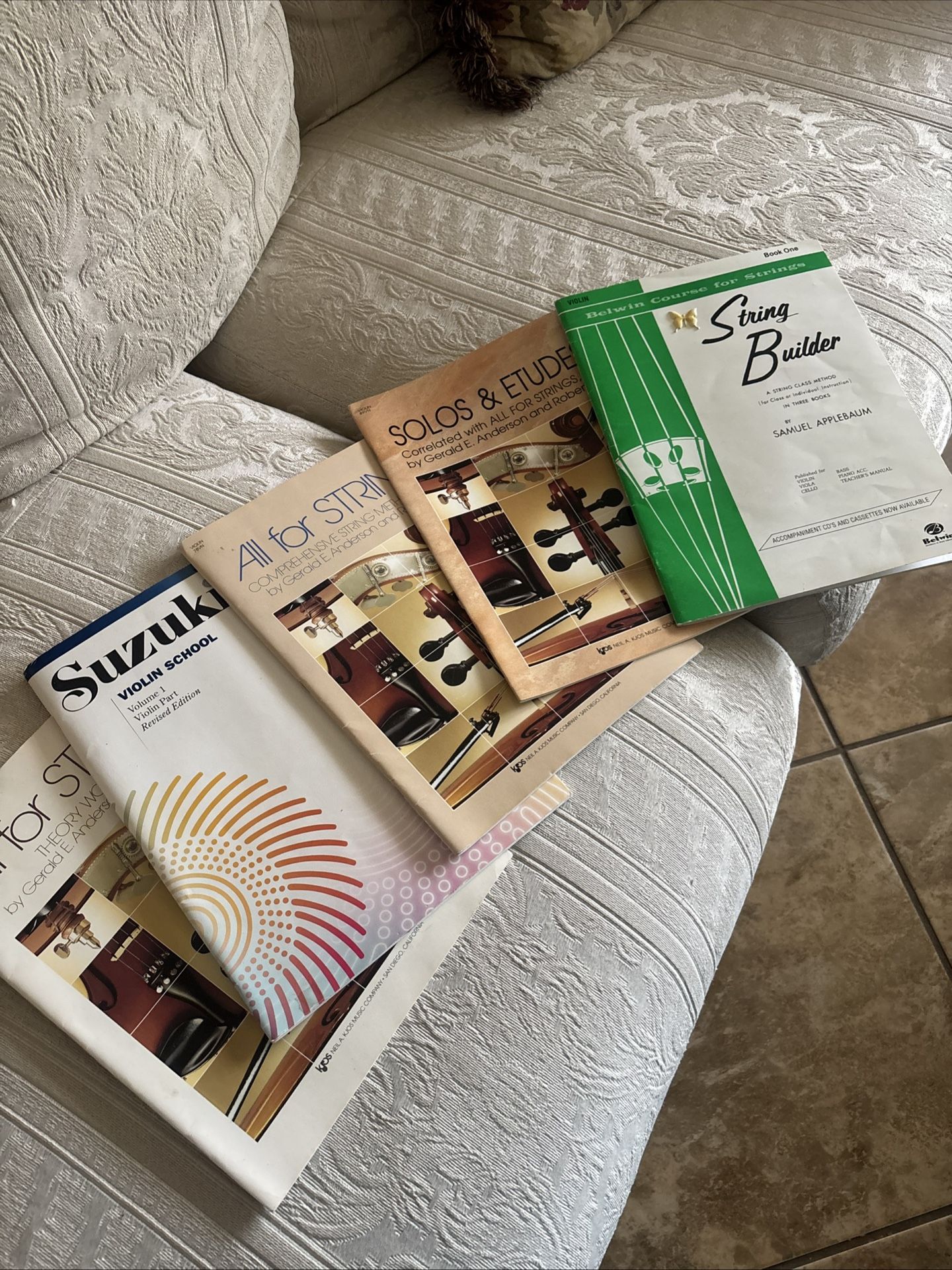 Violin Lesson Books For Children