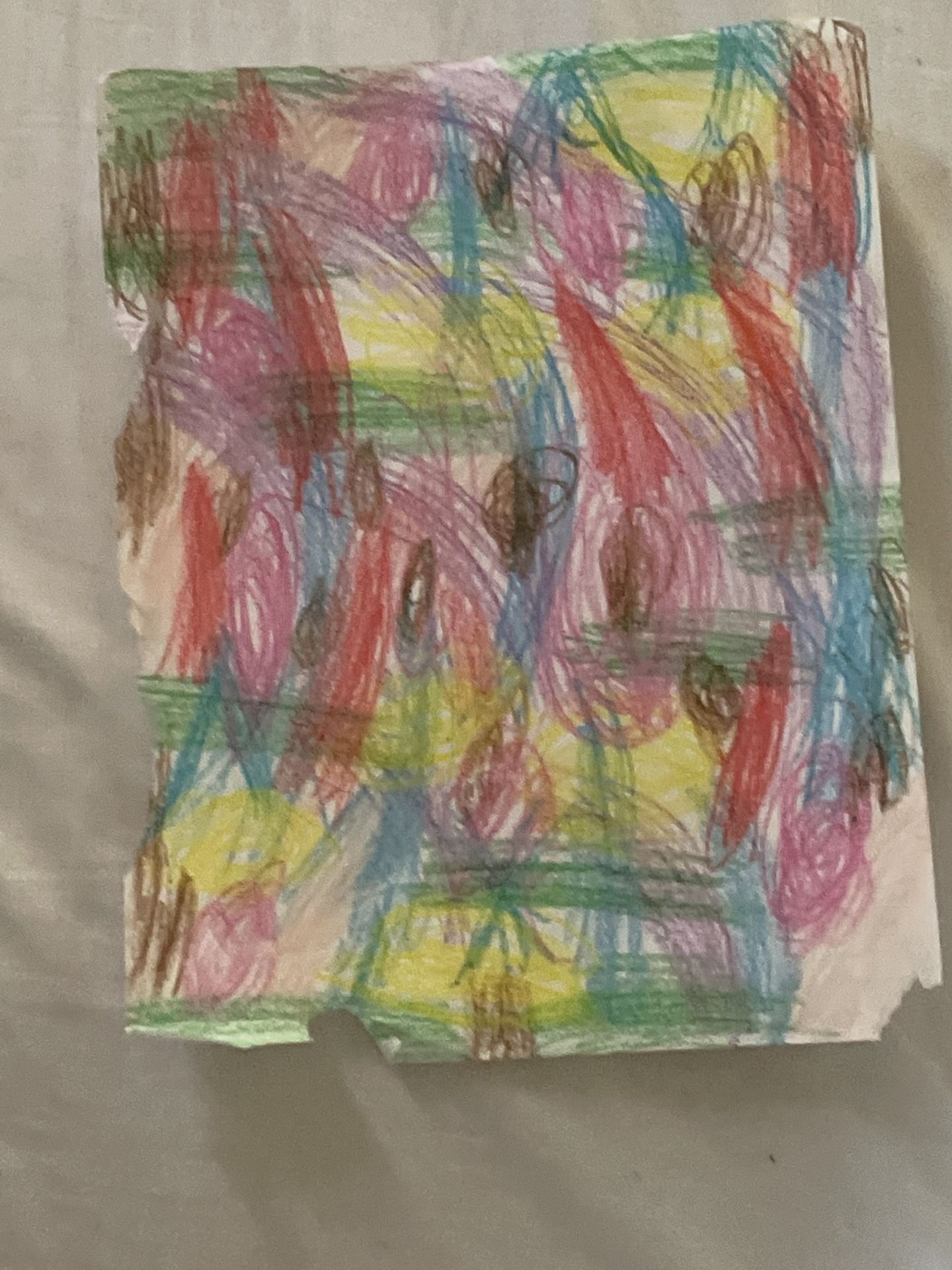 Abstract Multicolor Beautiful Drawing