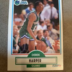 Derek Harper 1990 Card No. 42