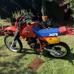 1985 Honda XR350 Stret Legal Plated