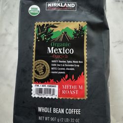 Kirkland Organic Mexico Oaxaca Whole Bean Coffee