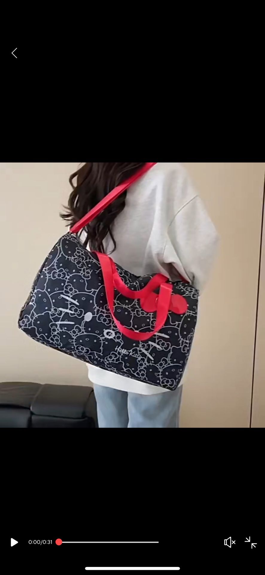 Brand New Hello Kitty Luggage 