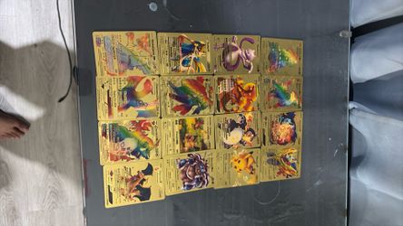 Golden Pokemon Cards (FANART)