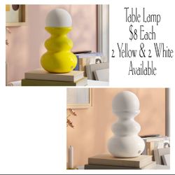 Table Lamps Set Of Two