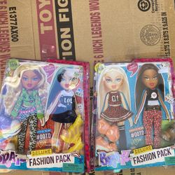 New Bratz Doll Deluxe Fashion Pack 2 Outfits With Shoes 