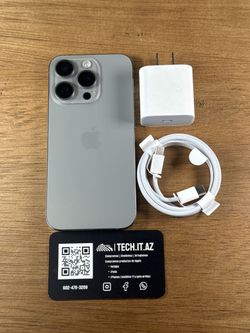 📱 iPhone 15 Pro | 128GB | Natural Titanium | Unlocked (Any Carrier)