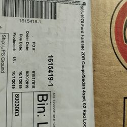 1966 Ford Fairlane Carpet Red