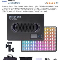 2 Amaran Video Lights 