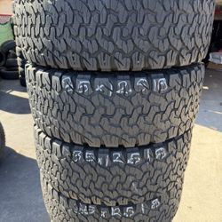 ‼️Set 35x12.50r18 Bfgoodrich K02‼️