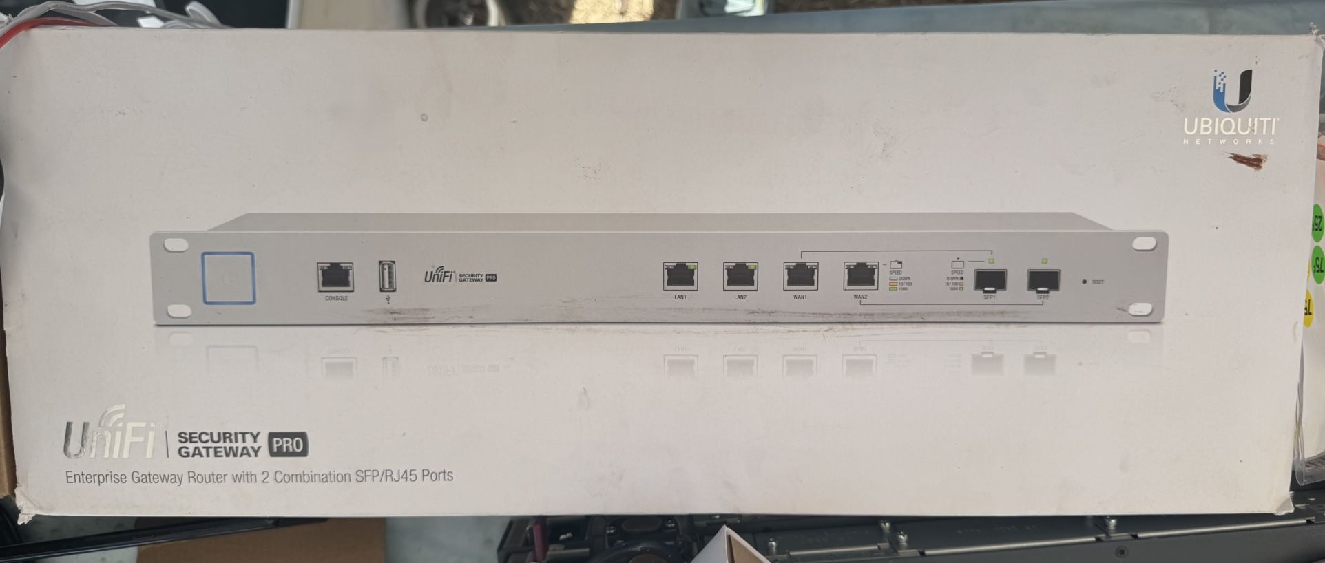 Ubiquiti UniFi Security Gateway Pro (USG-PRO-4) Enterprise Router – Rackmount