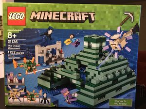 Brand New Sealed Box Lego Minecraft The Ocean Monument Gamersjo Com
