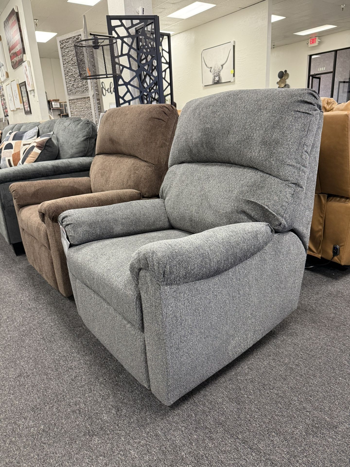 Grey Ashley Recliner