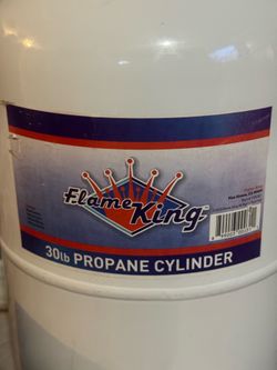 Flame King 30 LB Propane Cylinder – Full Tank