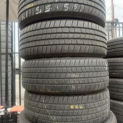 Vendo 235/55/R19 Michelin Las 4 Llantas Por $160