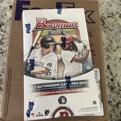 Bowman Baseball 2025 Hobby Box