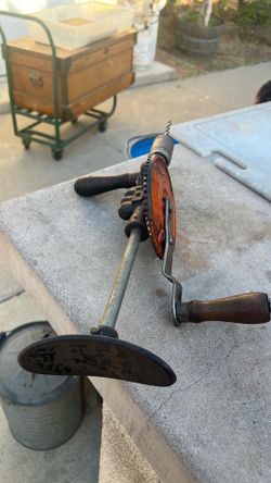 Vintage hand drill