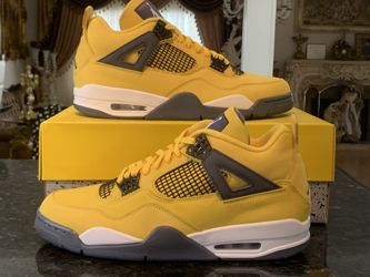 Air Jordan 4 Retro Tour “Lightning” Yellow Size 11
