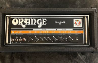 Orange Dual Dark 50 Head w/Road Case