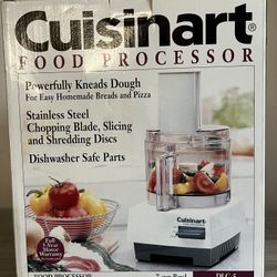 New Cuisinart Discontinued 7 Cup Food Processor