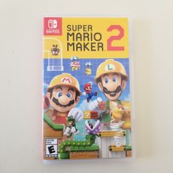 Super Mario Maker 2 - Nintendo Switch Like New