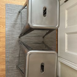 Tolix H80 Bar Stools X2