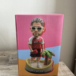 Bad bunny Red Sox bobble head