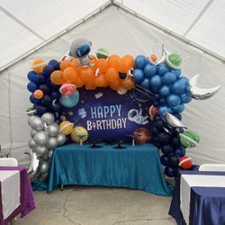 Balloon decoration- Decoración De Globos 