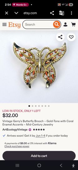 Vintage butterfly
