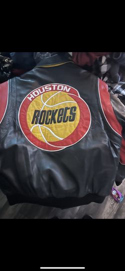 Houston Rockets Jacket Vintage Leather