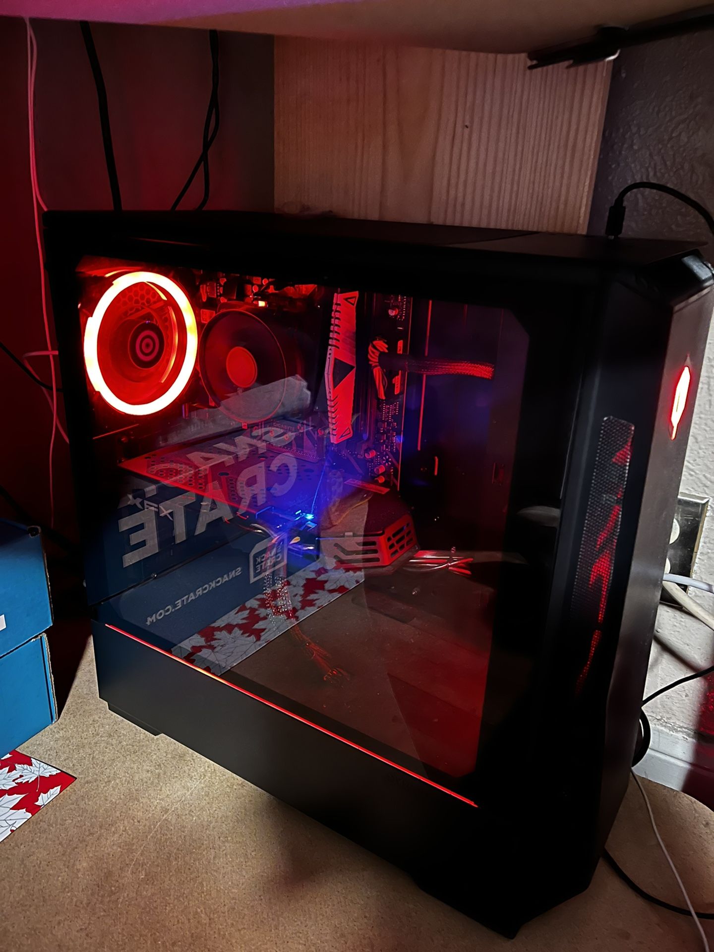 LED Lit Gaming PC
