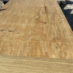 3/4” Plywood 