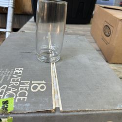 18-piece Drinking Glasses 